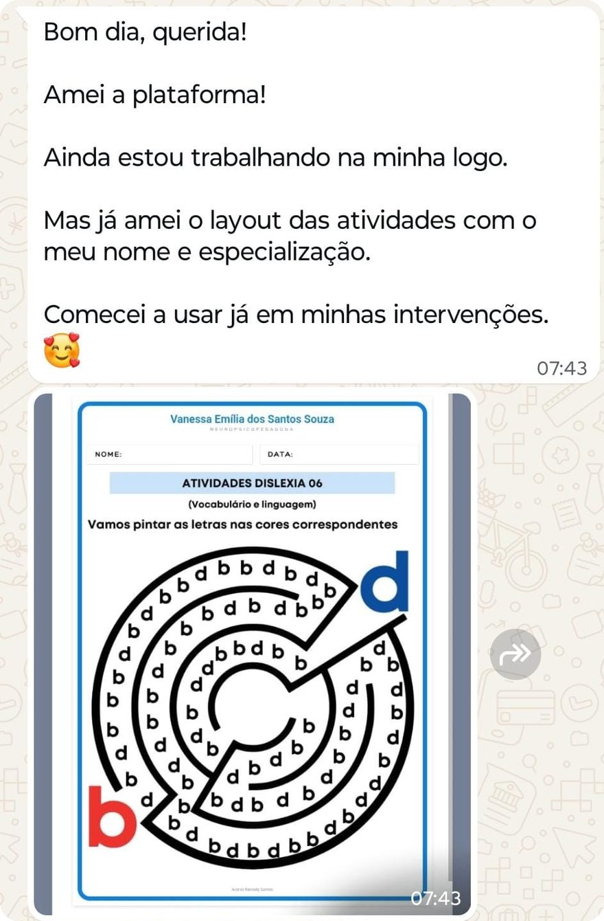 Depoimento de compradora