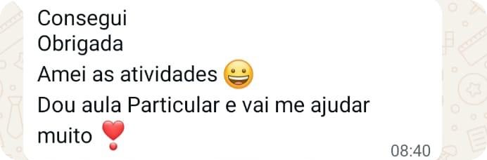 Depoimento de compradora